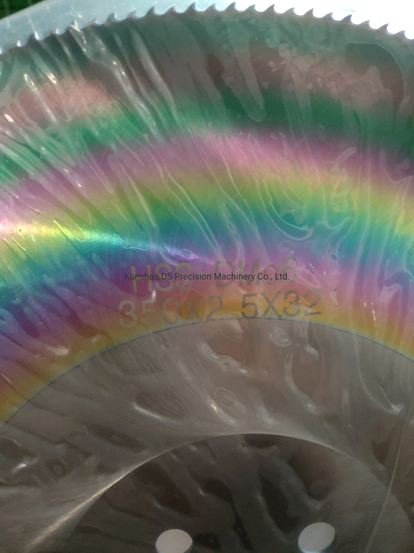 Multicolour Rainbow M42 HSS Circular Saw Blade for Metal Cutting