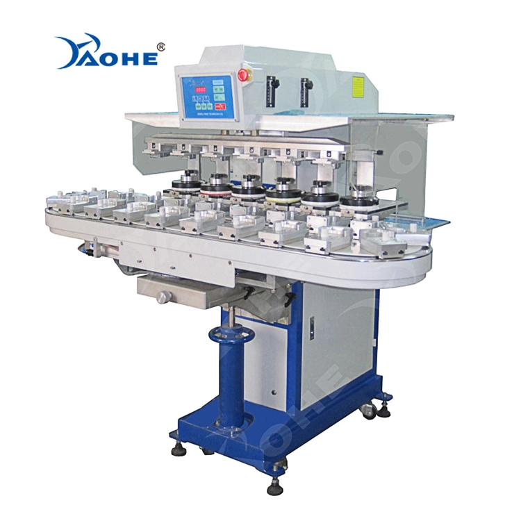 Multi-Color Closed Ink Printing Machine with Conveyor for Golf/Table Tennis Ball