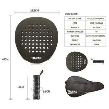 Grossista padel Racket personalizado com garantia de qualidade