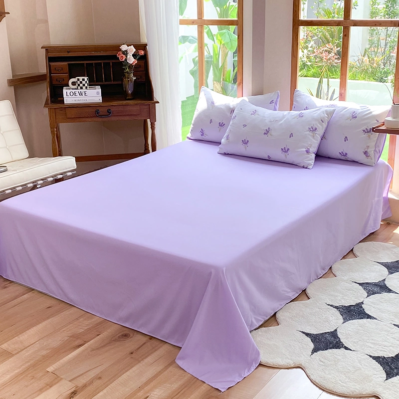 Best Selling High Quality Skin Friendly Wholesale Quilt Bed Sheet Girls 4PCS Bedding Set