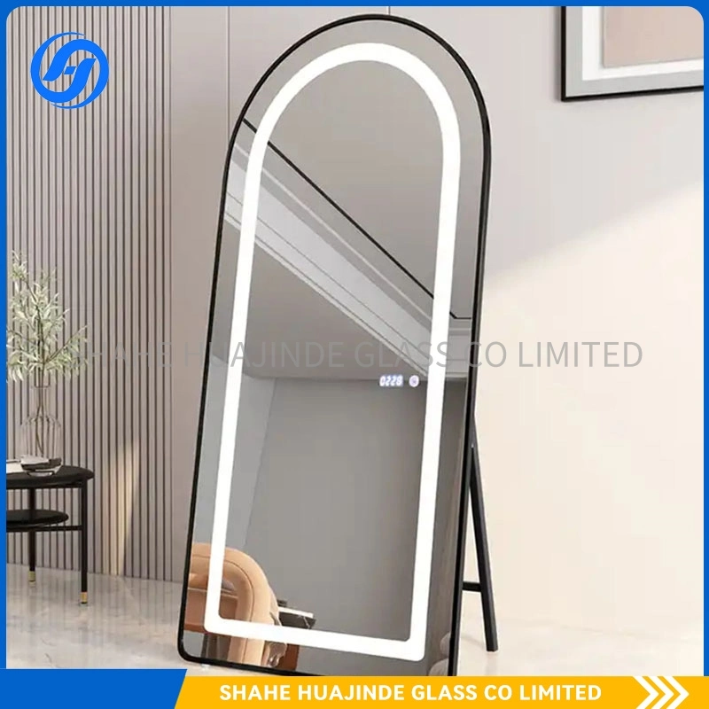 Wholesale/Supplier Modern Rear View Wall Mounted LED Mirror Touch Screen Oval Smart Bathroom Mirror for Bath