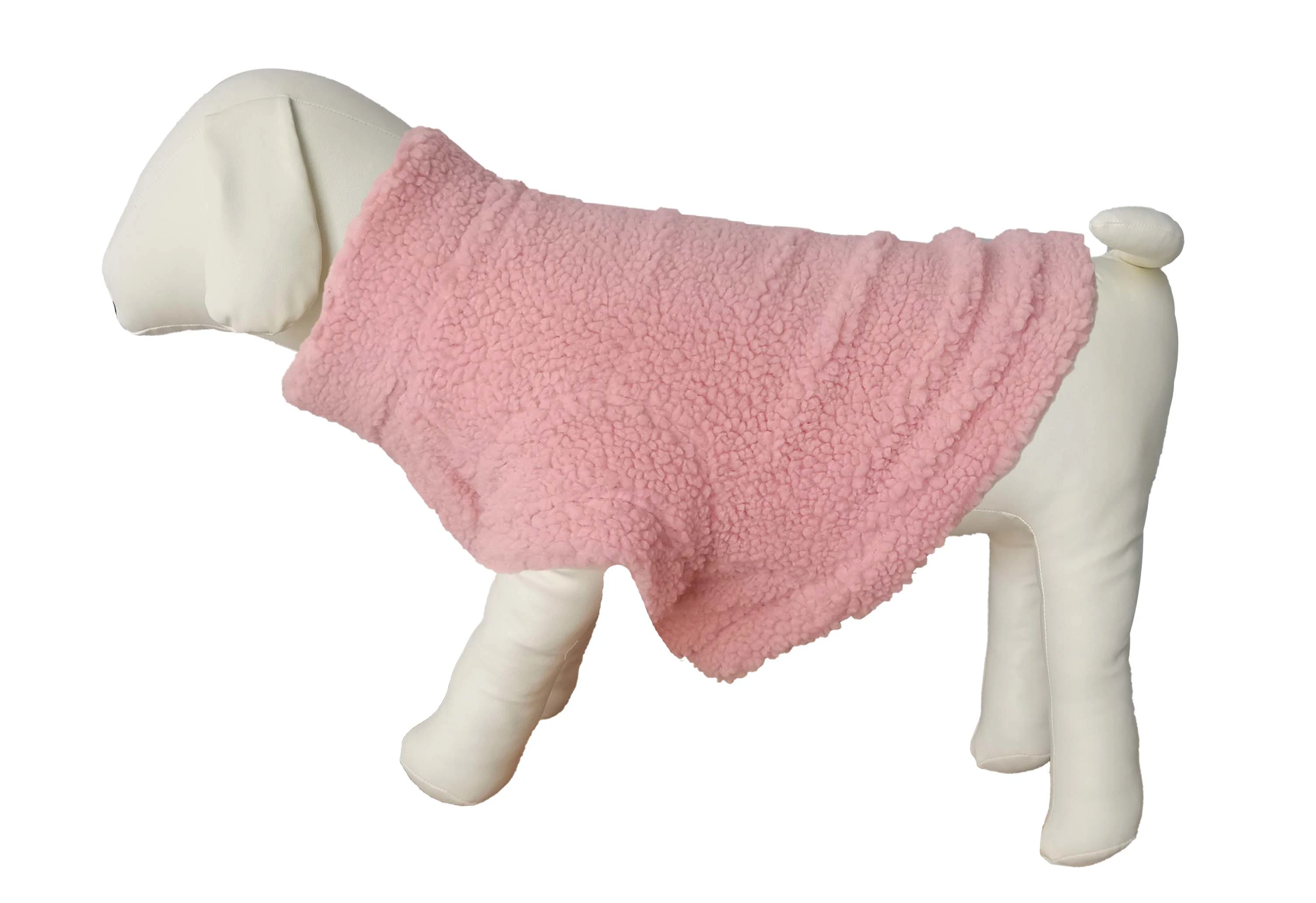 Aldi Winter Pink Zip Fleece Coat Dog Pet Clothes Apparel