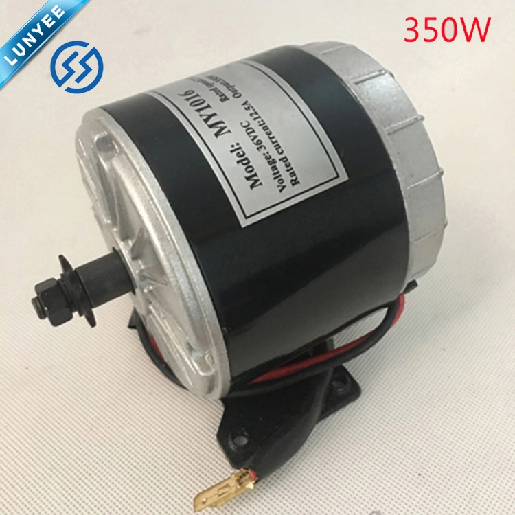 My1016 DC36V 350W Motor de Escova para elevadores eléctricos de aluguer de scooters Mini-Bike