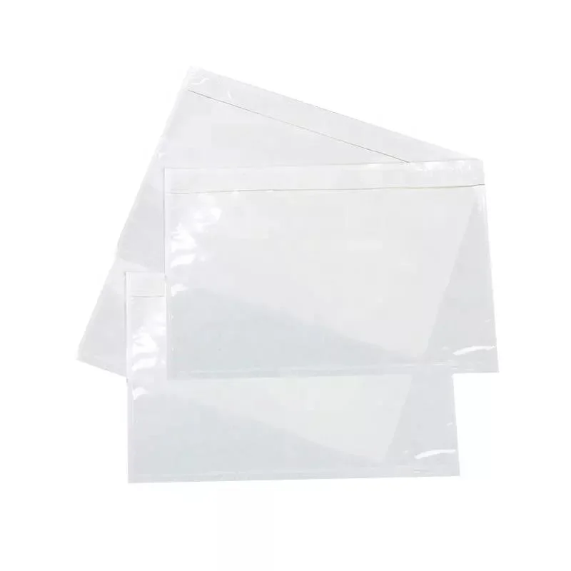 High quality/High cost performance Basic Customization Clear Plastic Mailing Envelopes Packing List