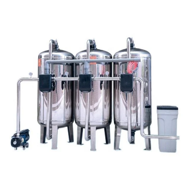 Industrial Full Automatic Single Stage RO with Water Softener