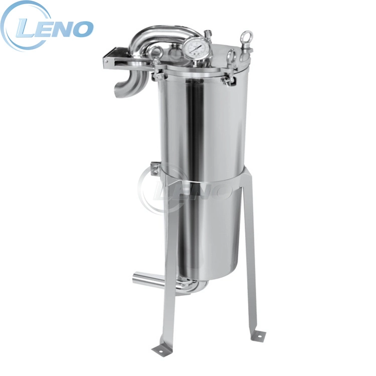 Industrial Single Bag Filter Stainless Steel 304/316L Bag Filter Housing for Water Treatment