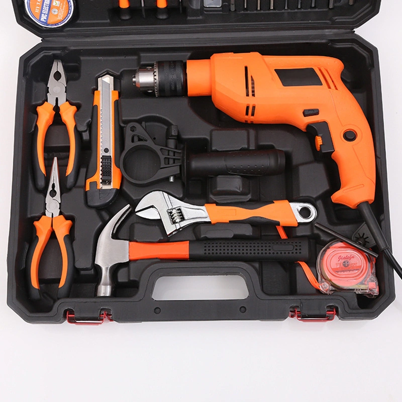 Household Tools Package Hardware Set Electric Drill Home Electrician Maintenance Multi-Functional Portable Hardware Tools 108PC