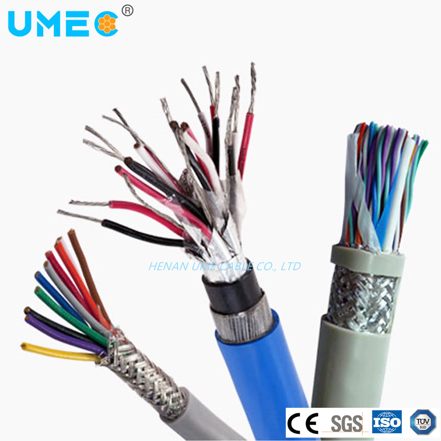 Instrument Speaker Cable BS Standard Computer Shielded Cable Cable for DSC System Djyvpr 2X1.5mm2
