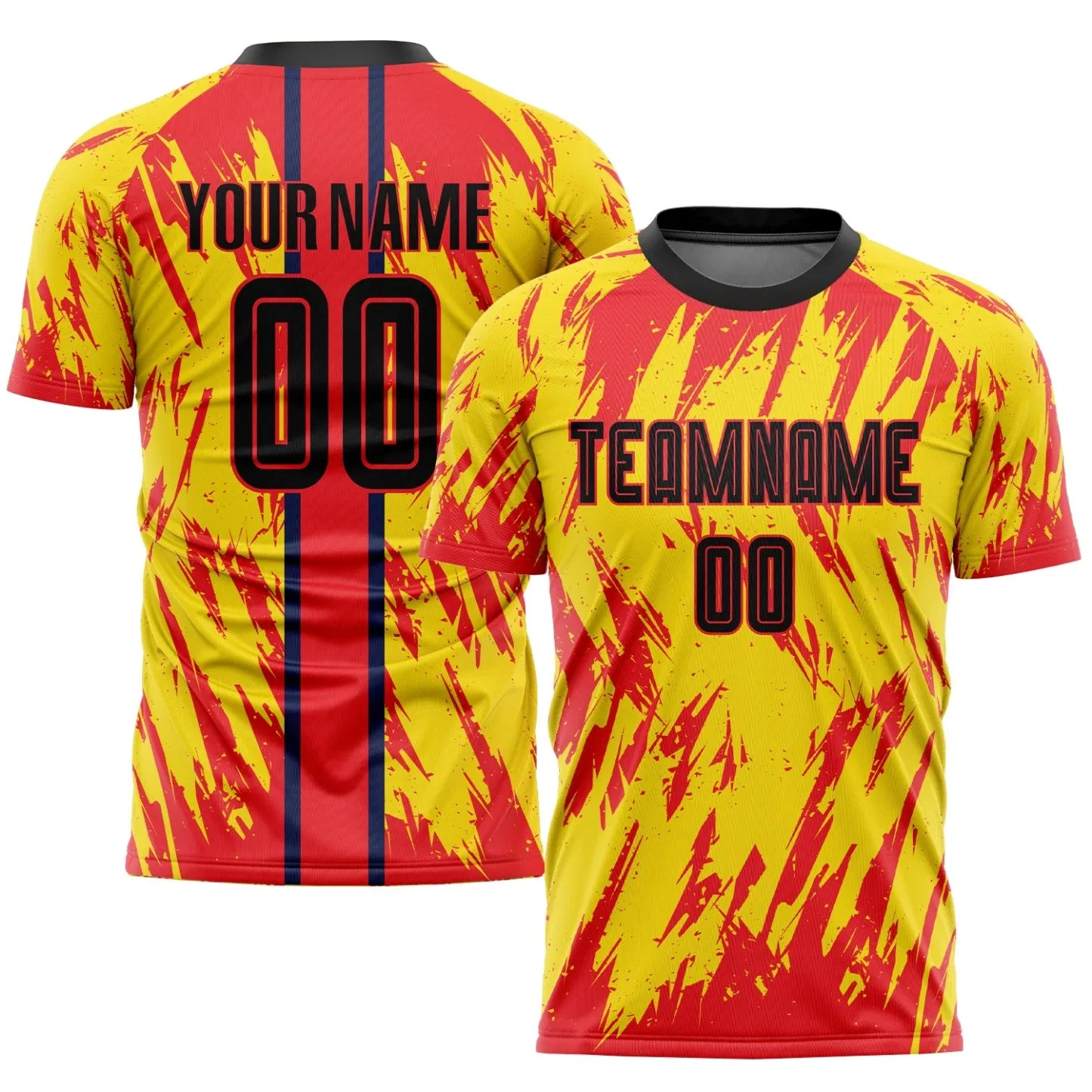 Dye Sublimation Custom Printing Polyester Soccer Wear Football Uniforms Sportswear Set Soccer Jersey Football Training T Shirt