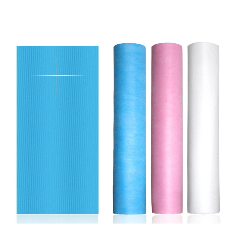 China Manufacturer Disposable Nonwoven Fabric Eco-Friendly Non Woven Bedsheet