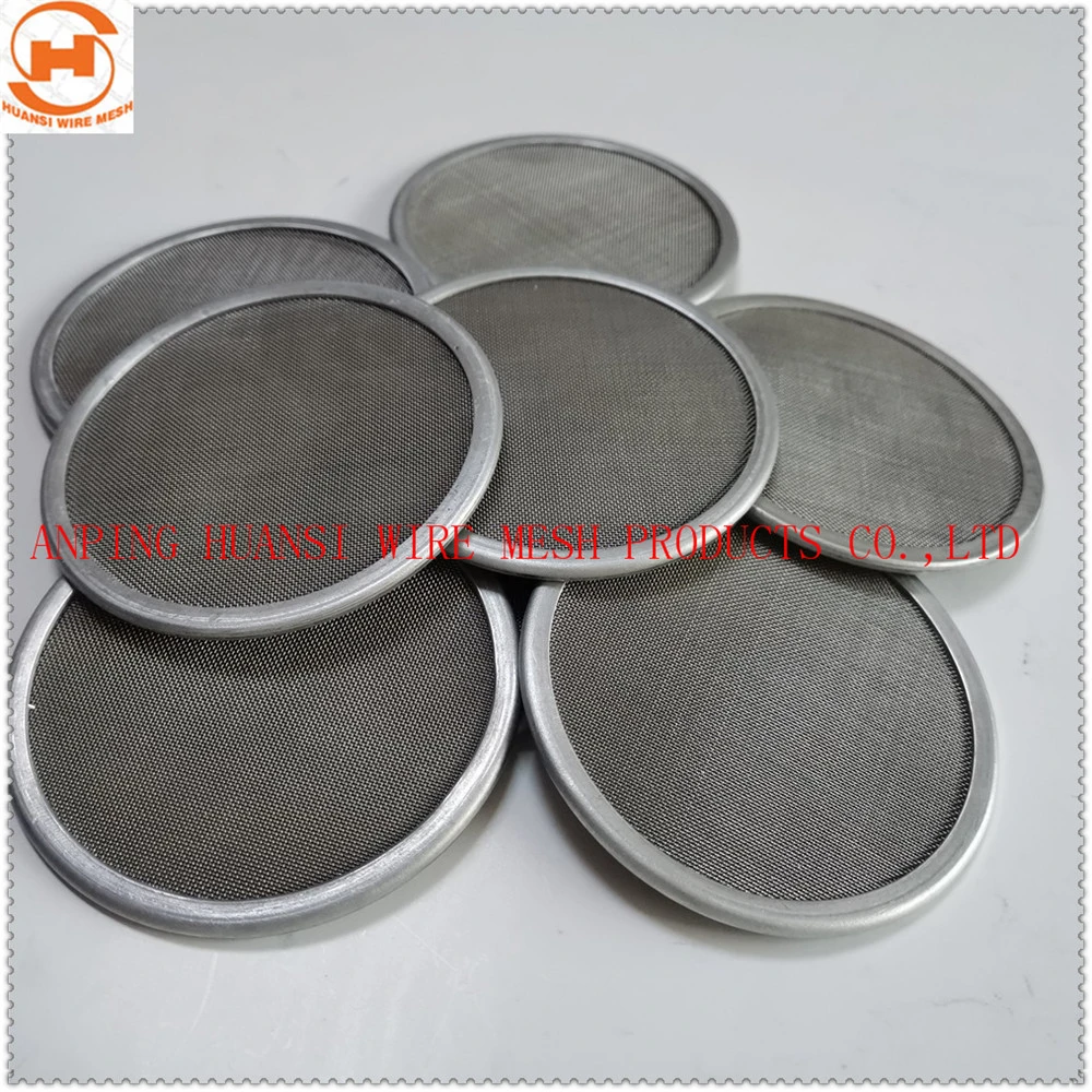 Customized 304 316 Stainless Steel 15-300 Micron Round Filter Discs