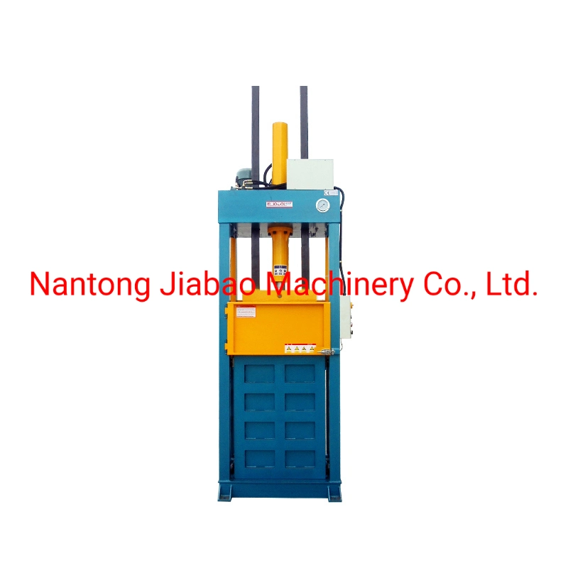 Popular Hydraulic Press Used Clothes Packing Machine Factory Supply Vertical Baler for Baling Secondhand Clothing/Textiles/Used Cotton Rag for Recycling Station