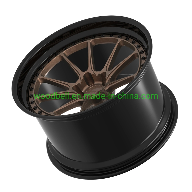 18 19 20 21 22inch Black Chrome Duo Color 20 Car Inch Rims Polished Brushed Alloy Car Forged Aluminium Wheels Wholesale/Supplier