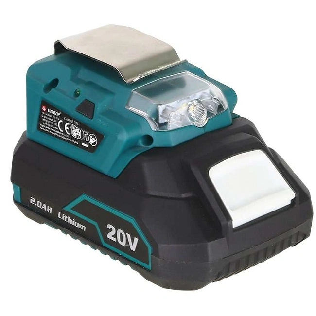 Liangye Power Tool Factory 5V Wireless USB-Ladegerät PAL mit LED-Taschenlampe