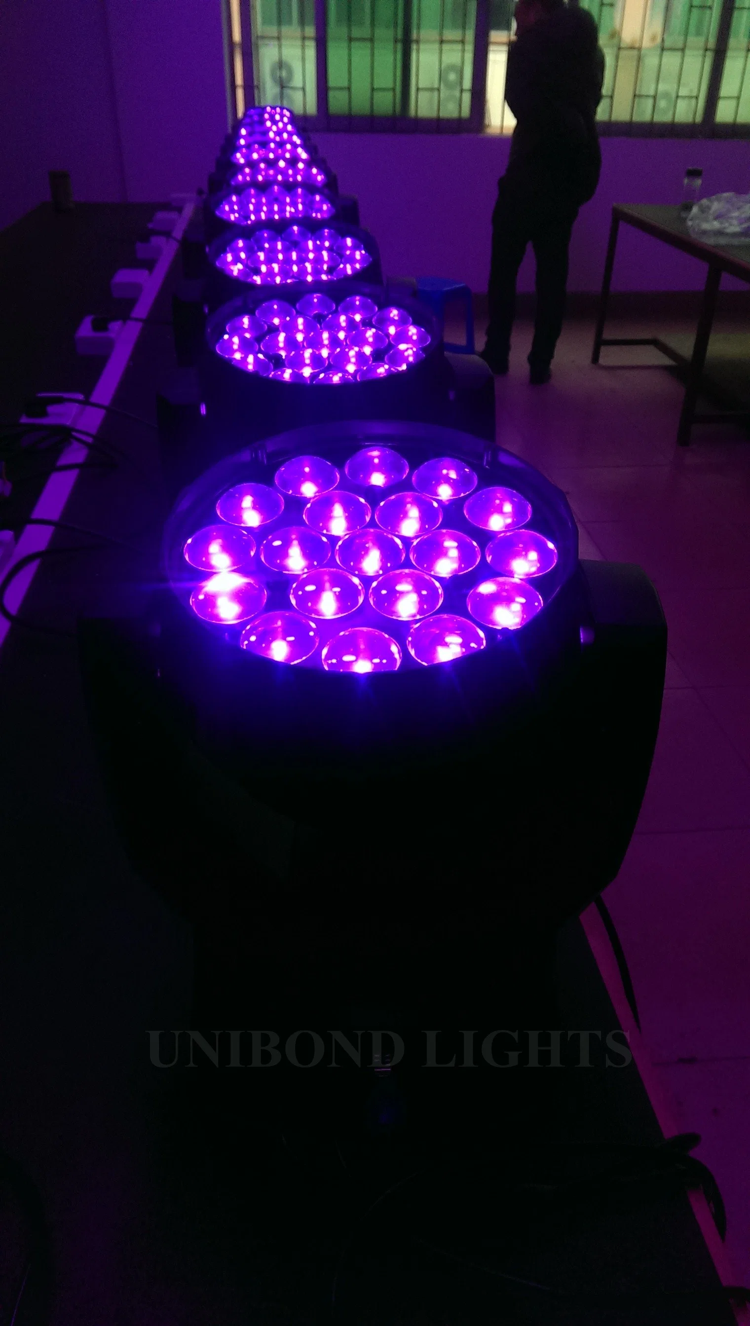 DJ Lighting Moving Head LED Wash 19*15W