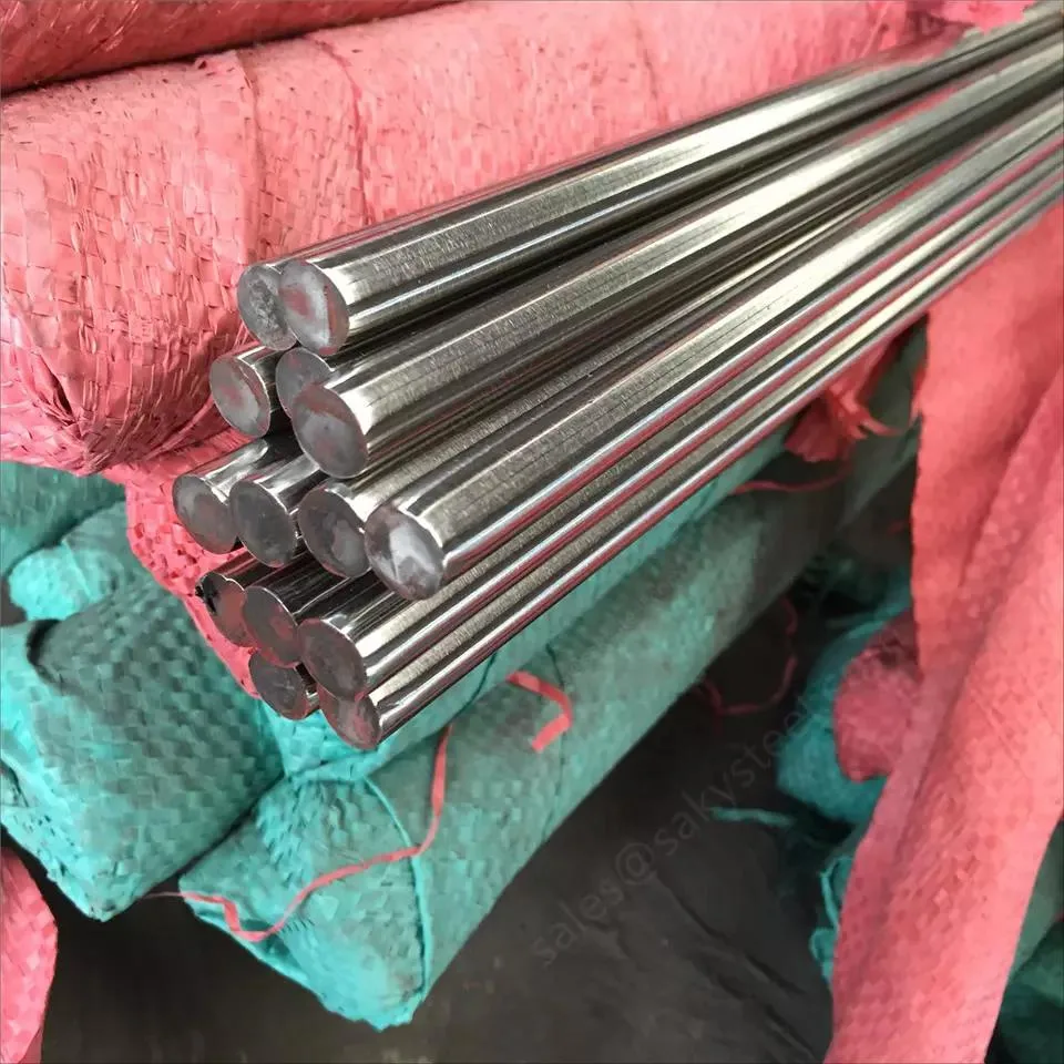 304/316/316L/310S/430 SS حديد Inox Metal Iron Steel Staffen Steel Solid Round/ Square/Angle (جولة/زاوية من الفولاذ المقاوم للصدأ) بار