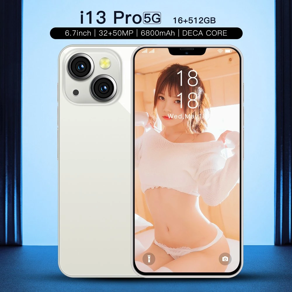 Großhandel Smartphone Telefon 13PRO 6,3inches Telefon Android-Handys 16+512GB