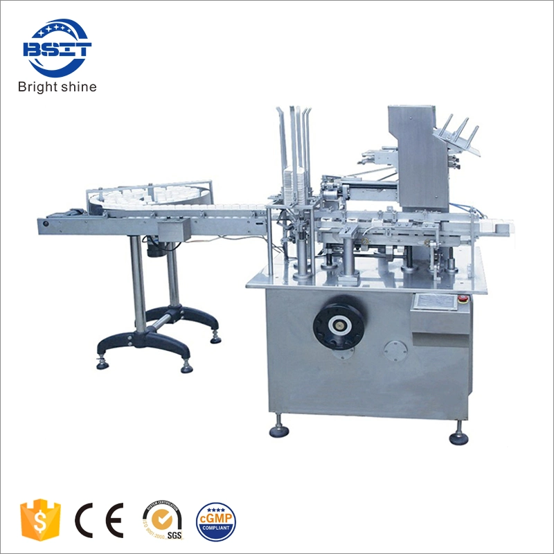 Automatic Effervescent Tablet Tube Into Box Packaging Cartoning Machine