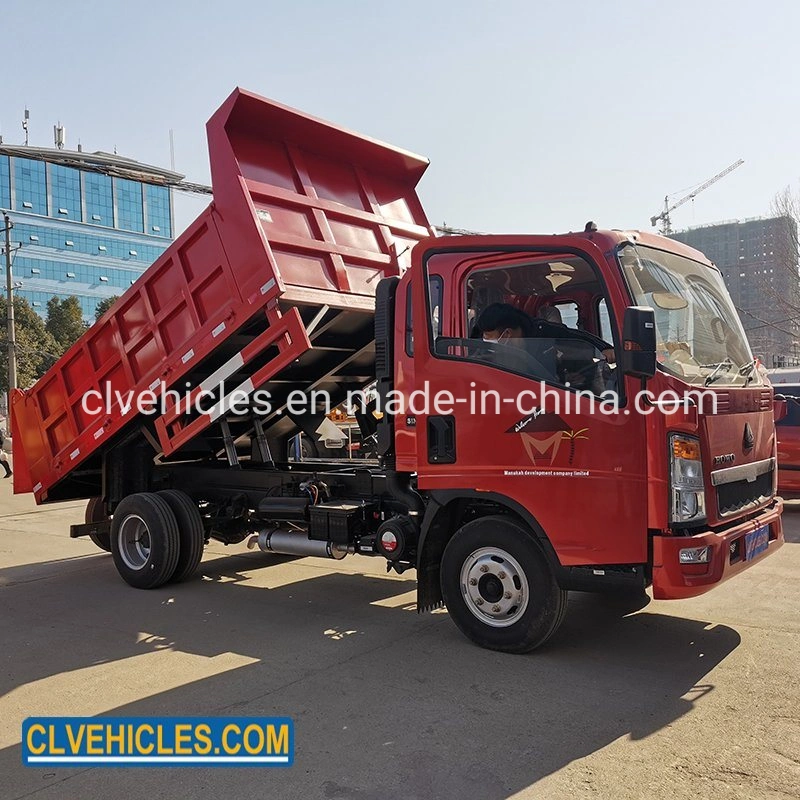 Sino Truck HOWO LHD Rhd 5tons Dump Tipper Truck for Sale