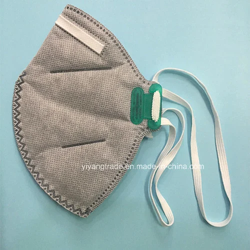 Ffp2 Dust Folded Disposable Mask with N95 Active Carbon