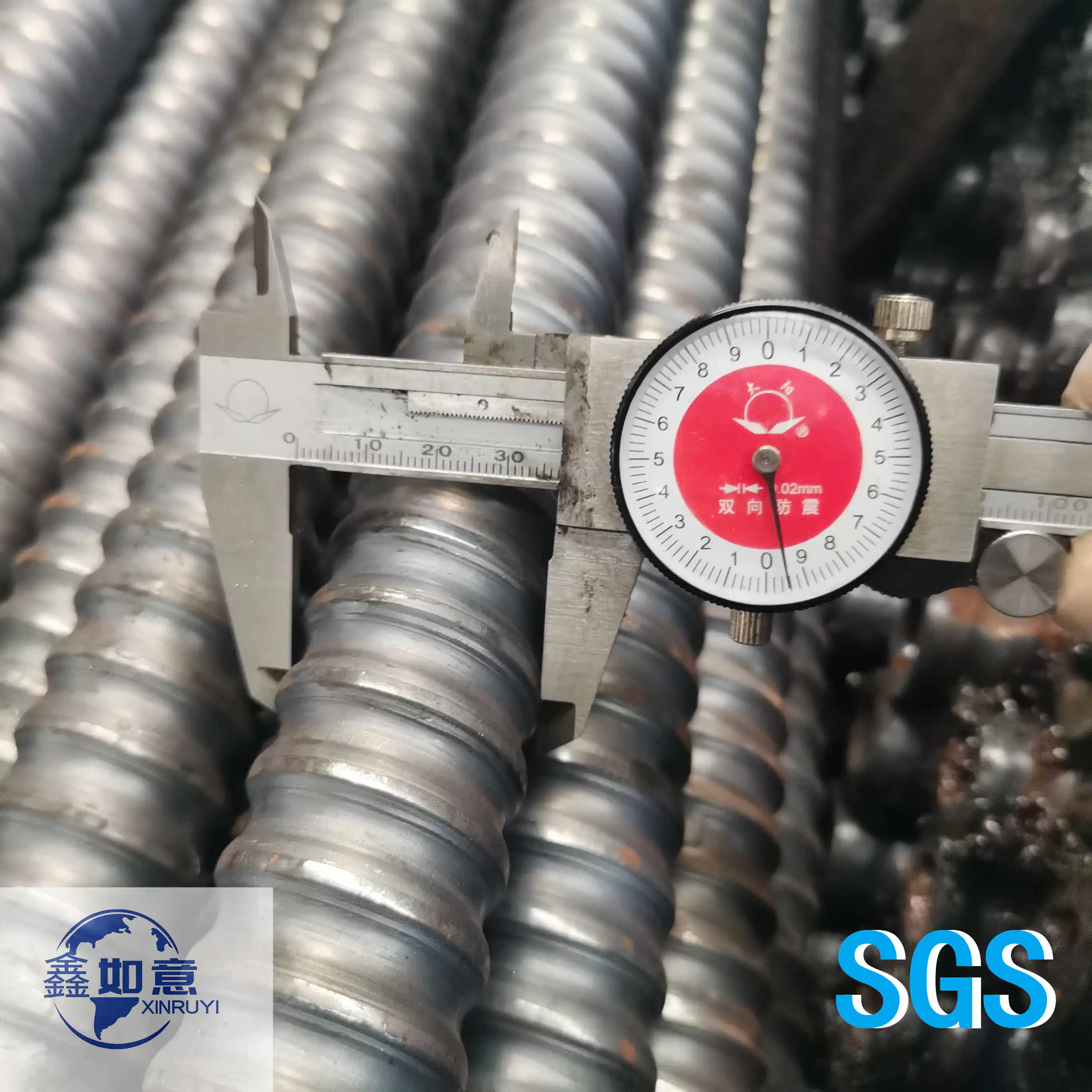 Rock Bolt/Hollow Bar Anchor/Self Drilling Bolt for Tunnel/Mining R25/ Steel 40cr/45