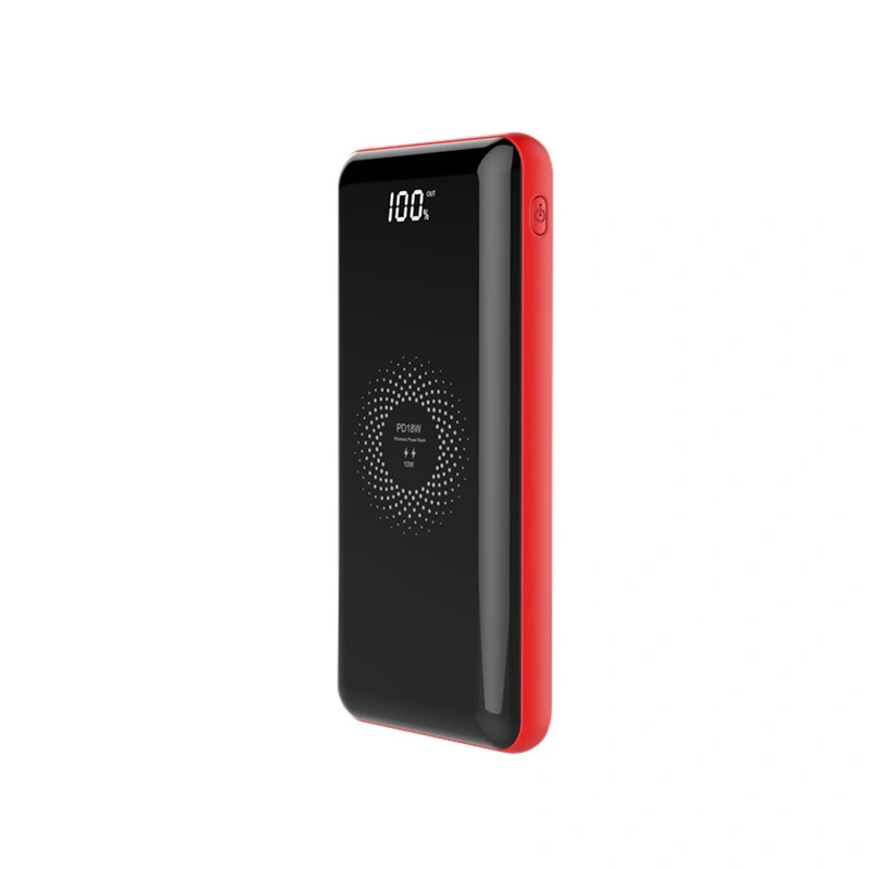 أحدث منتج محمول Pd22.5 واط 20000mAh Poweblفاف Qi 5W 20000mAh لاسلكي الشاحن الشحن السريع QC3.0 مع النوع C