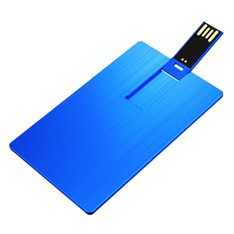 Metal Credit Card USB Disk with Company Logo