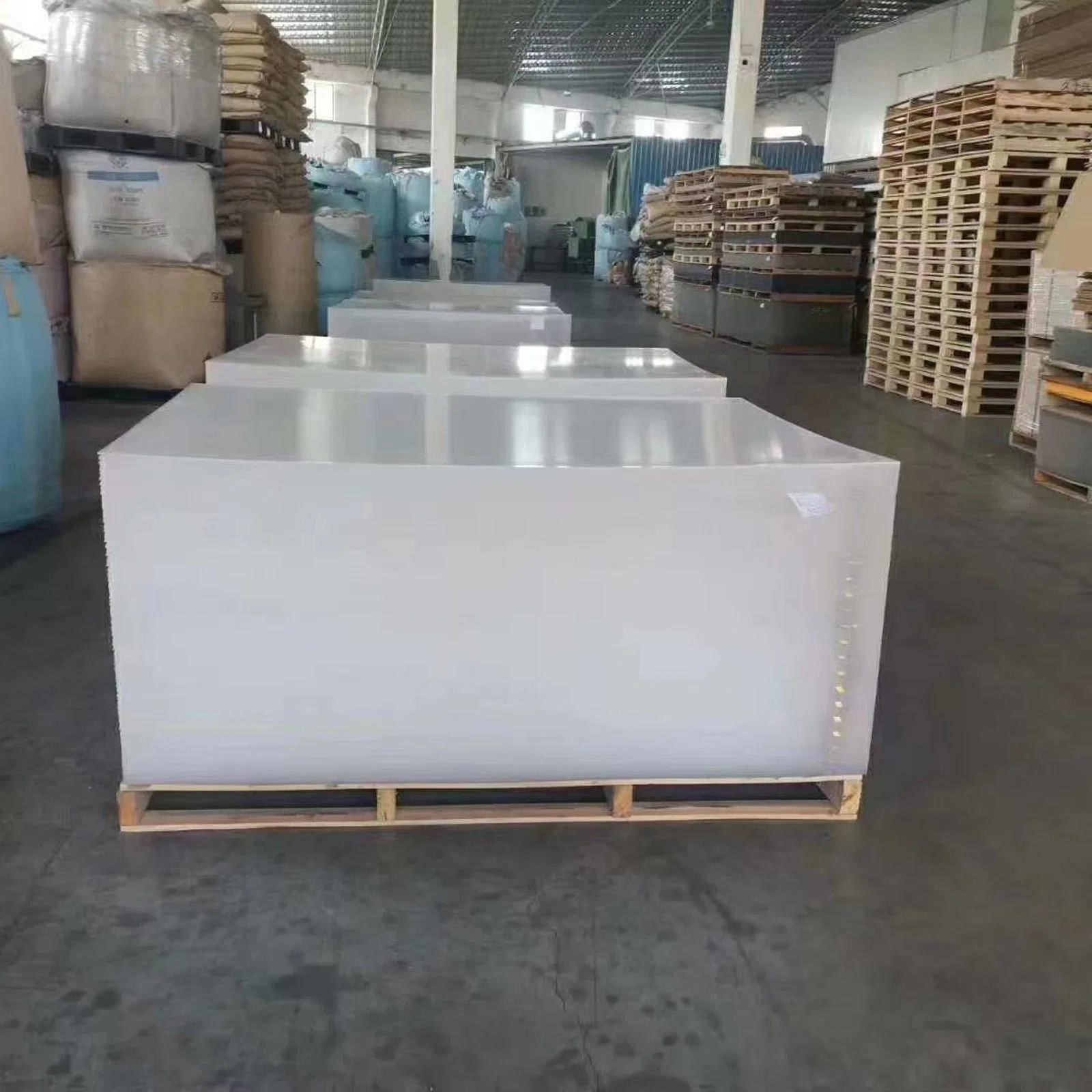 Bathroom/Kitchen Counter Top Display Board Acrylic Sheet Porcelain White 431/444 Opaque 4*8 3/5mm