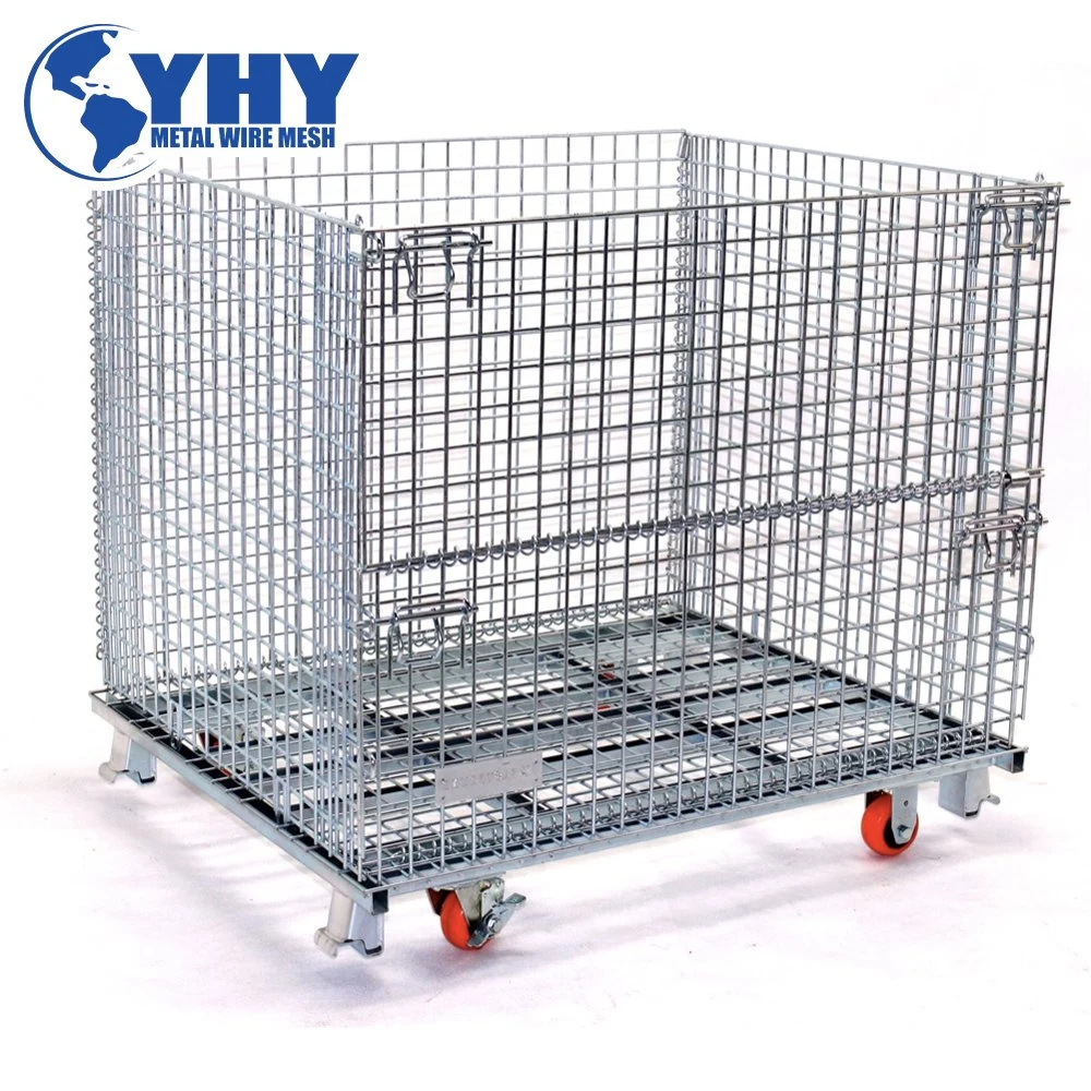 Metal Pallet Container Storage Turnover Box