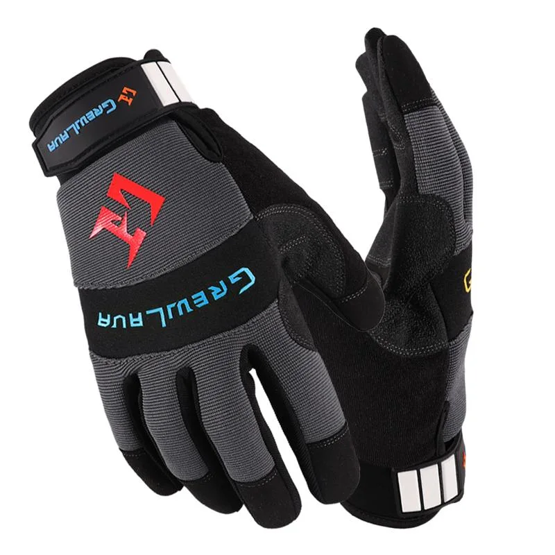 Outdoor Riding Motorcycle Gloves Anti-Vibration Cutting Protection Safety Working Hard-Wearing