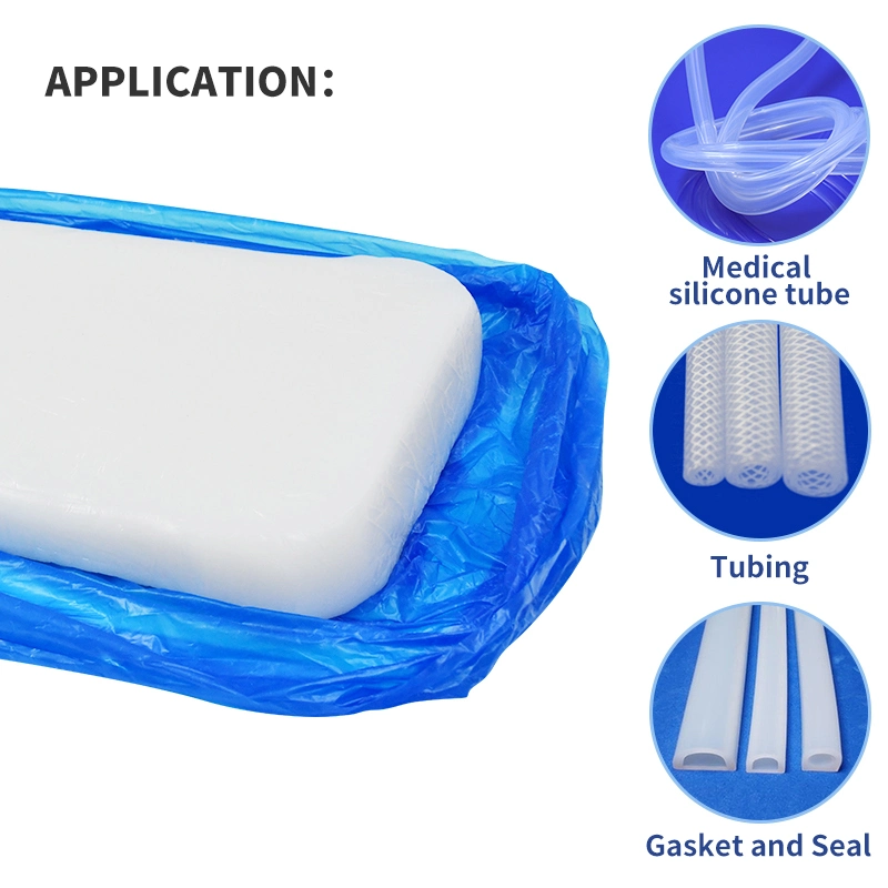 Gel de sílice orgánico de calidad alimentaria 40 Shorea silicona caucho para la fabricación de moldes