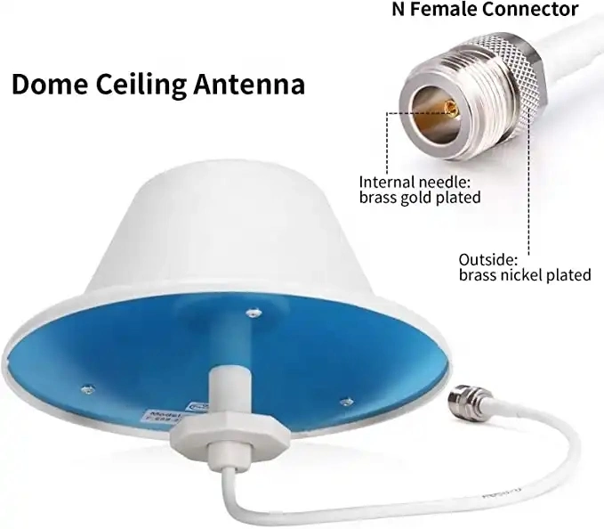 698-2700MHz Low Pim Ceiling Antenna Indoor Omni Antenna for Signal Repeater System.