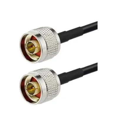 1 M N macho para N macho baixo PIM DC-3 GHz 1/2 Cabo coaxial de ligação em ponte Superflexível