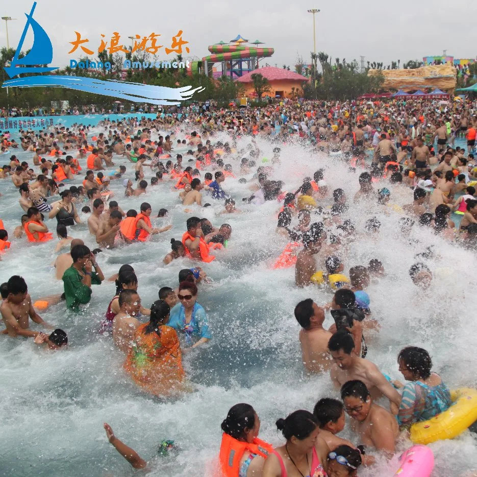 Parque de atracciones, patio de recreo al aire libre, equipo de juego, piscina de tsunami, máquina de olas para surfear (DL028)