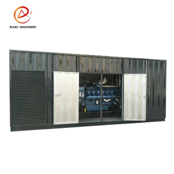 10 kVA-1125 kVA principalement diesel industriel électrique à ouverture électrique/isolation acoustique Groupe électrogène/Groupe électrogène avec Perkins