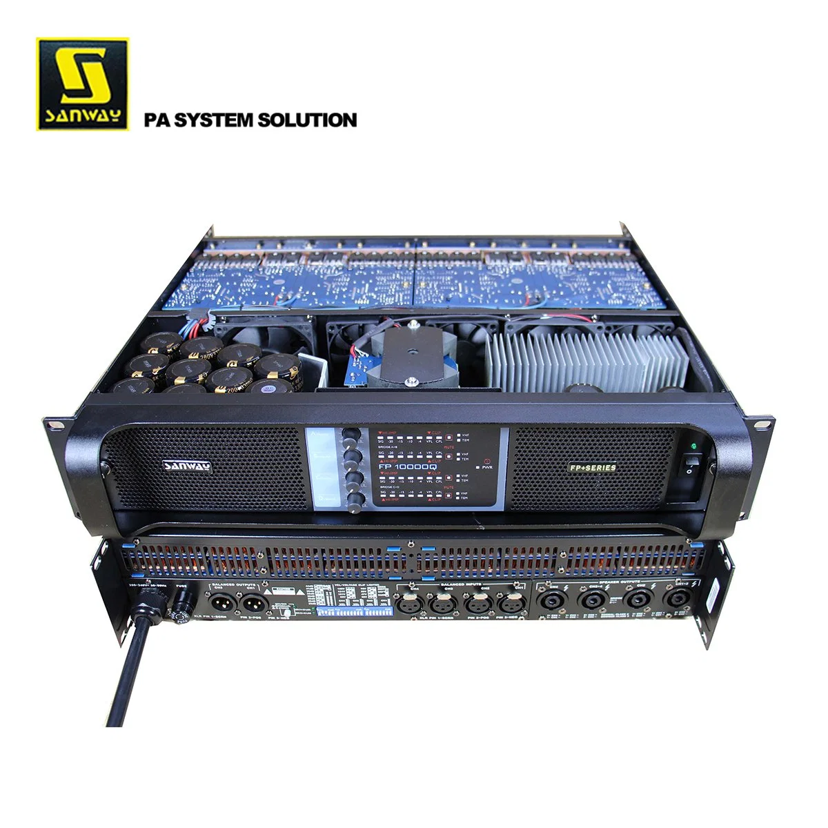 Fp10000q Professional Power Amplifiers, DJ Audio Mixer, PA Audio Loudspeaker Sound Amplifier