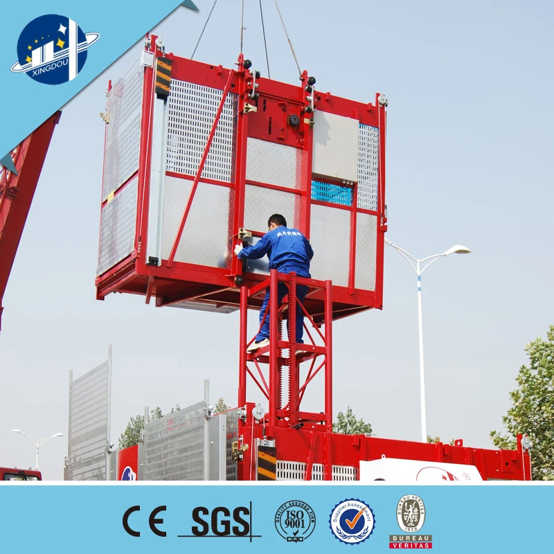 Sc200/200 Construction Elevator/Construction Material Elevator/Construction Lift Construction Elevator