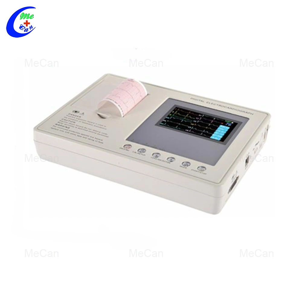 ECG 12 Leads Electrocardiograph 12 Channel Digital ECG Machine