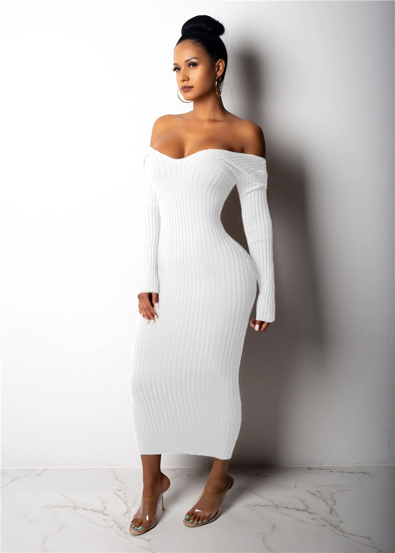 Modernisez votre garde-robe avec une robe longue à taille haute