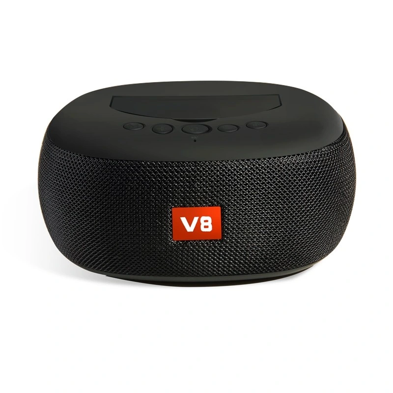 Lp-V8 Radio, Wireless Bluetooth Speaker, Large Speaker, Mobile Phone Holder, Audio Card, USB Flash Drive