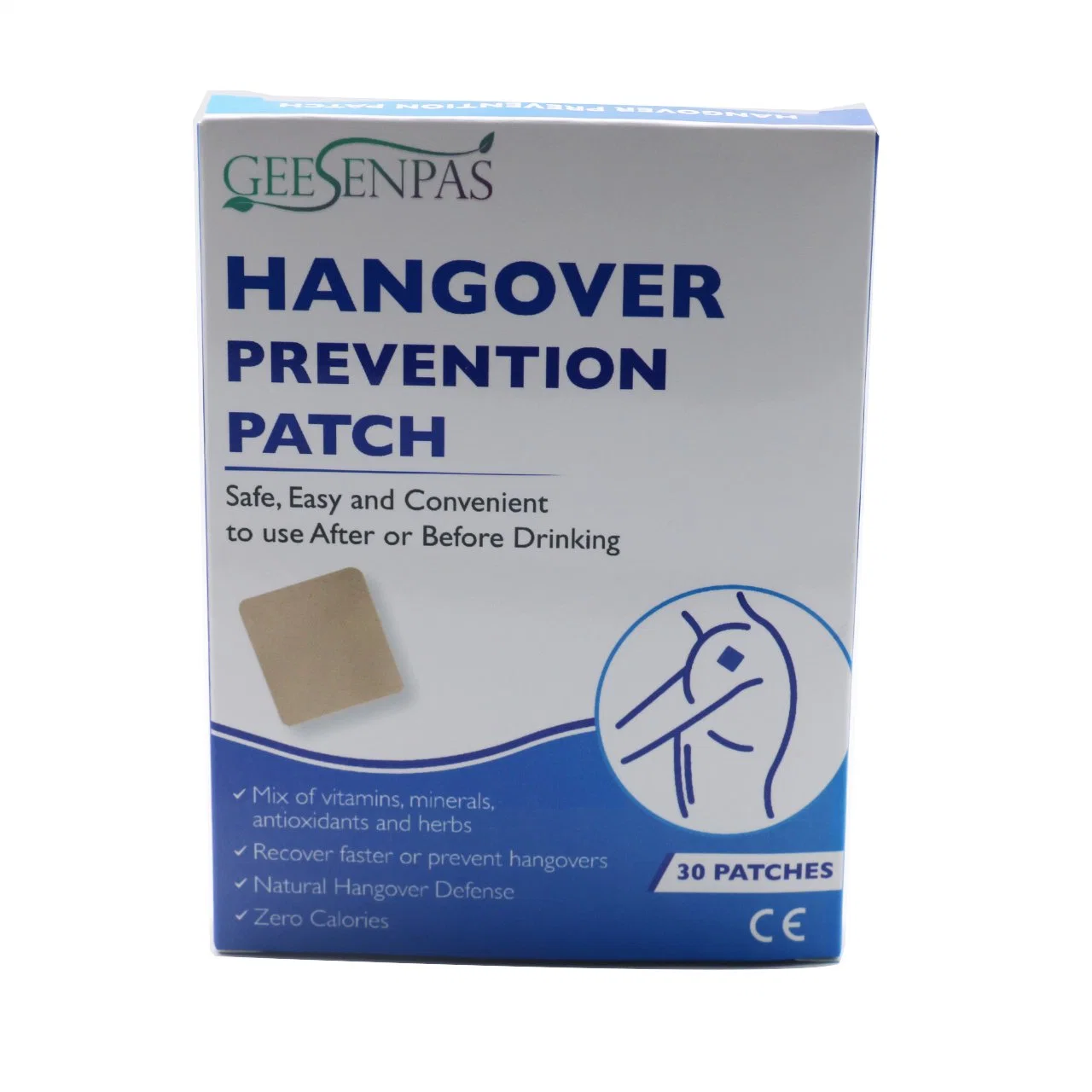 2022 New Product Help Prevent Hangovers Drunk Refresh Health Care Pads