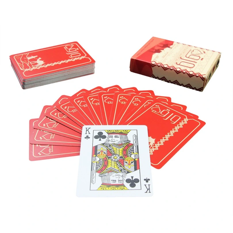 L'emballage de haute qualité personnalisé Carte de jeu de cartes à jouer pour les enfants Flash Cartes à jouer d'impression de cartes en plastique