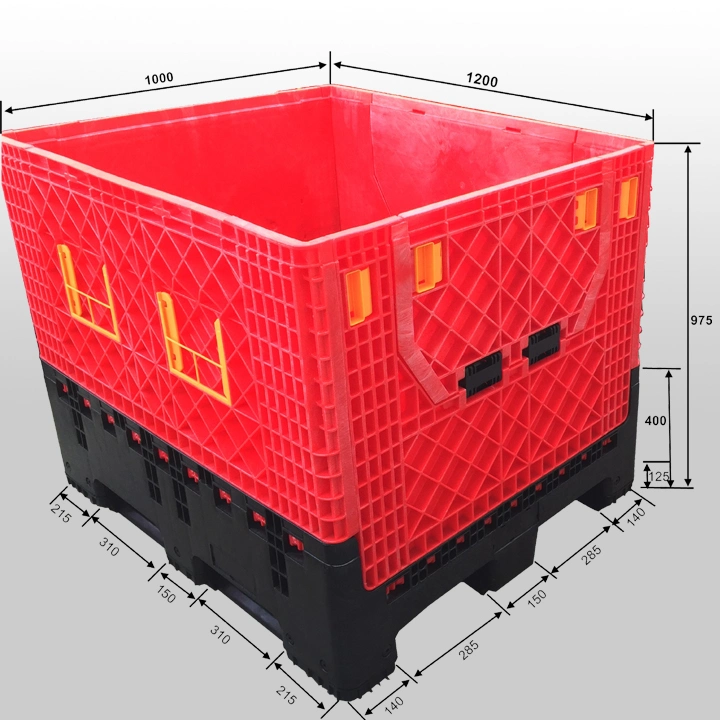 Wholesale/Supplier Heavy Duty Collapsible Plastic Storage Containers Bins