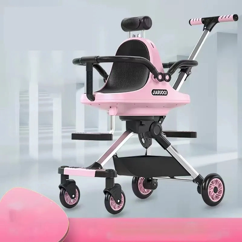 Novo modelo de curta carrinho de bebé Toy/Crianças Portadoras do carrinho de bebê Dobrável e leve brinquedo Carro de bebé
