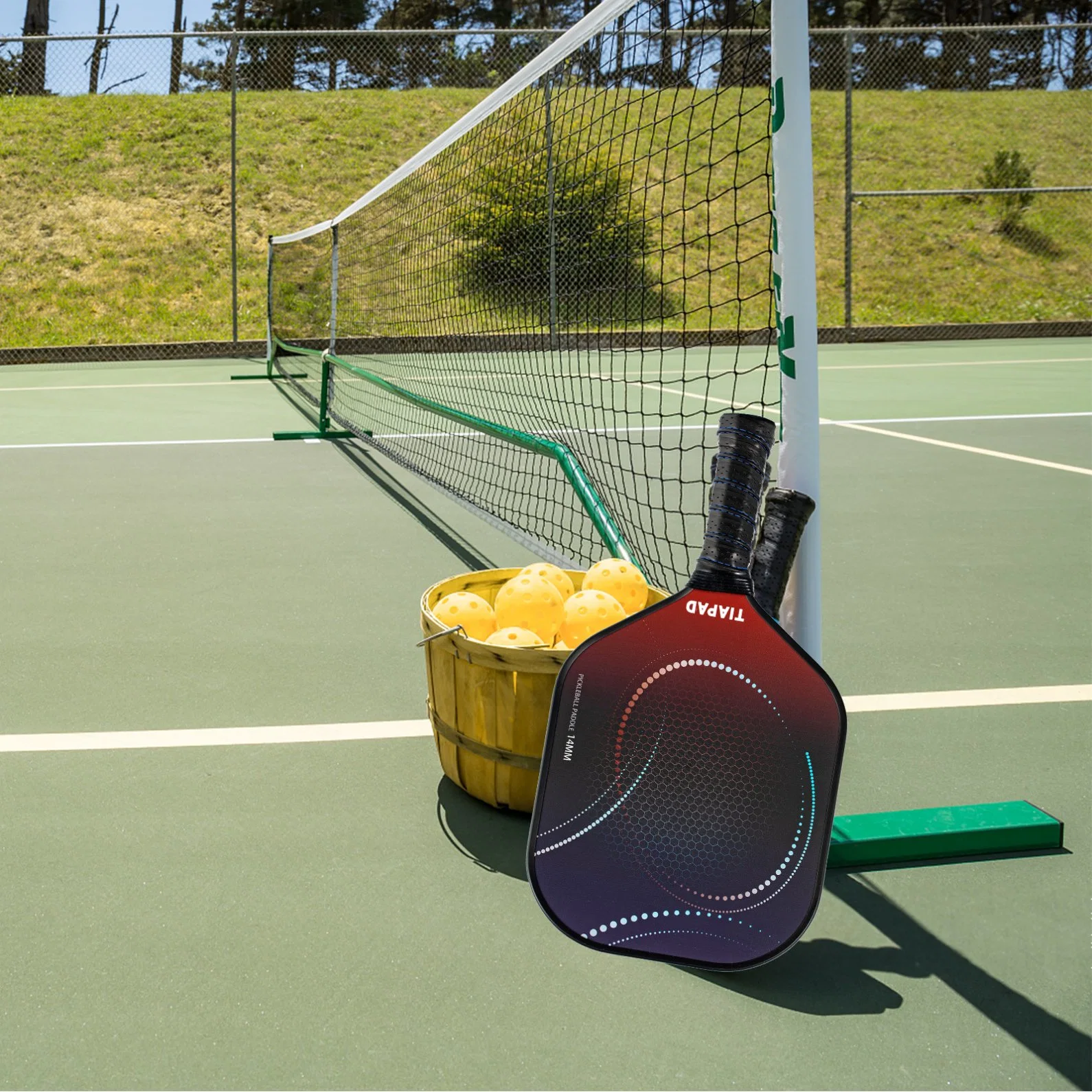 Commerce de gros fabricant de haute qualité palette Pickleball Usapa Graphite personnalisé défini