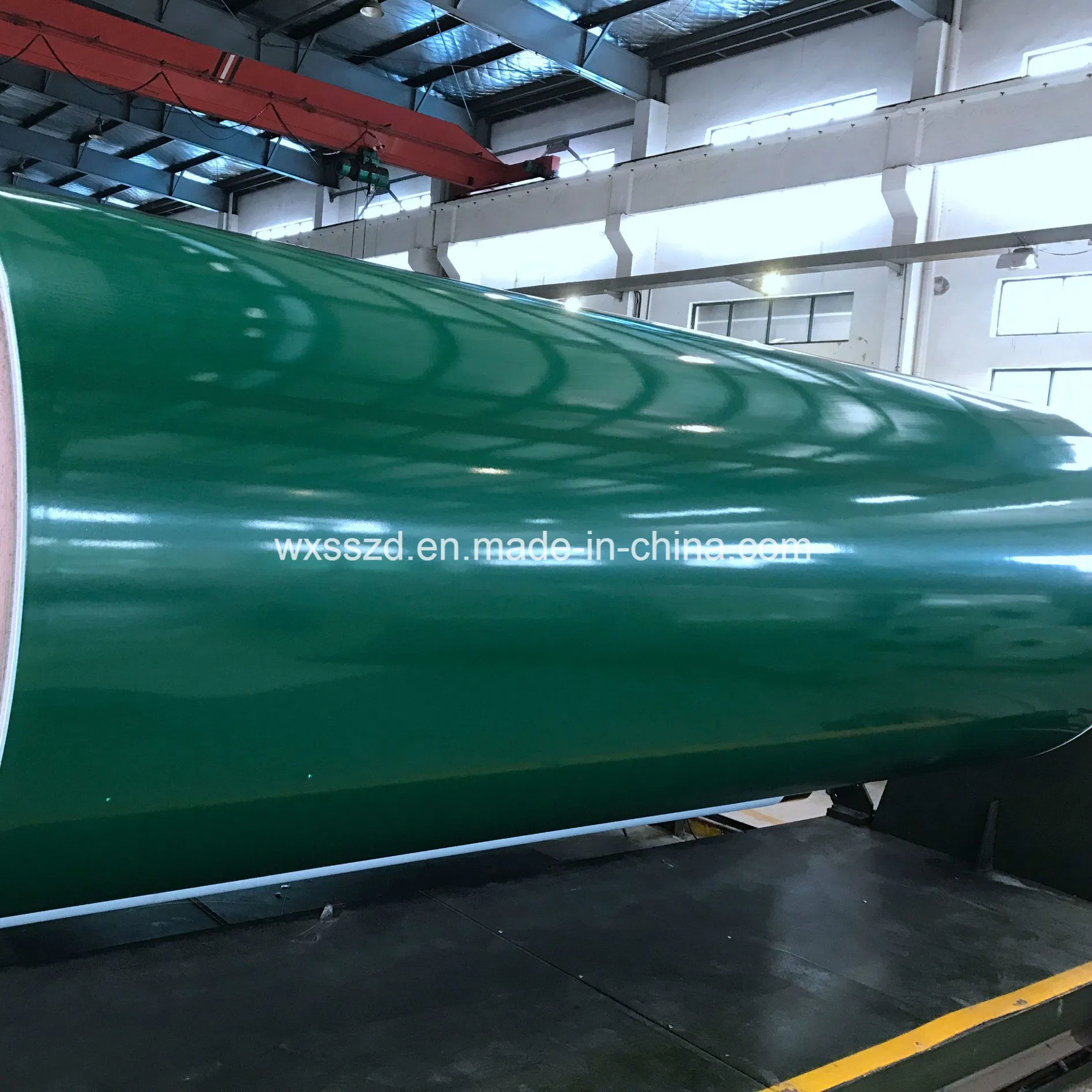 PVC Green Flat Conveyor Belt for Production Line