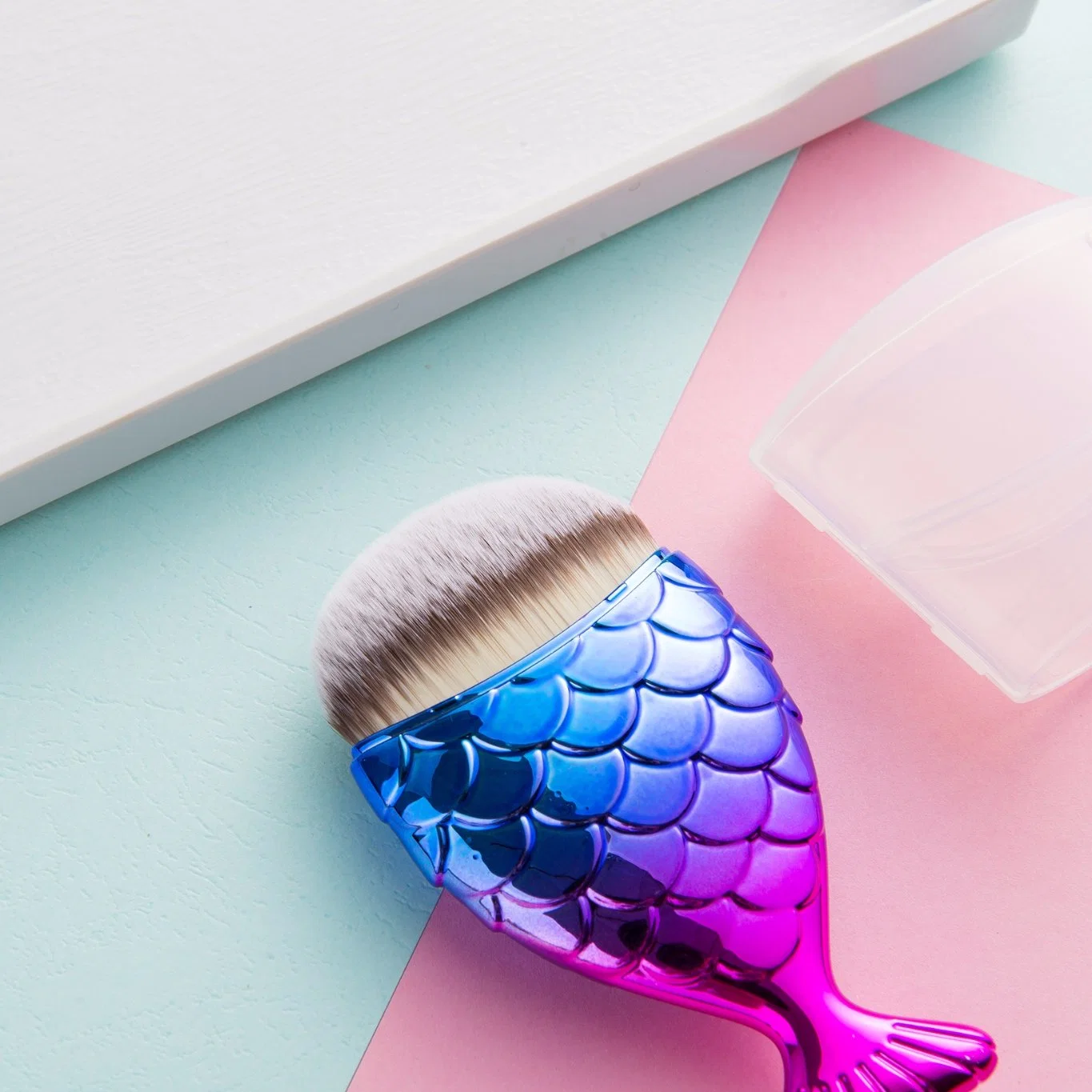 Mermaid Fish Handle Cosmetic Brush Makeup Brushes Cosmetics