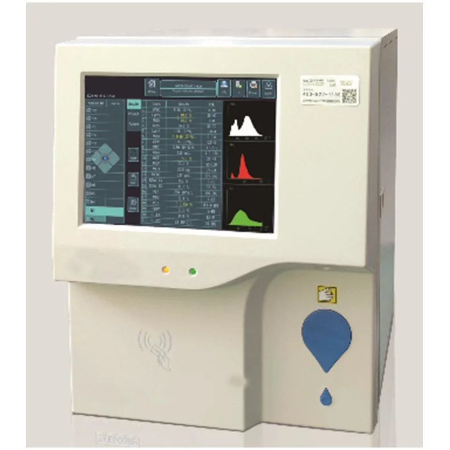 Ja5000 3 partes médicos de la diferenciación del Analizador automático de la hematología