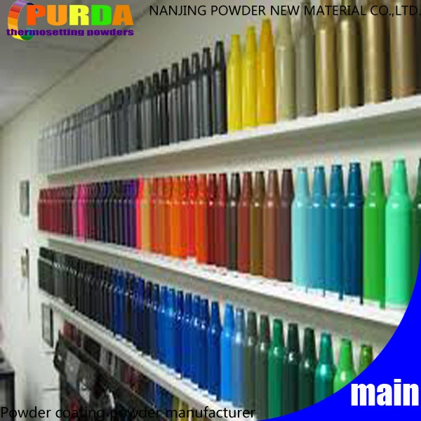 Strong Coating Film Good Adhersion Polyester Powder Paint Electrostatic Powder Coating