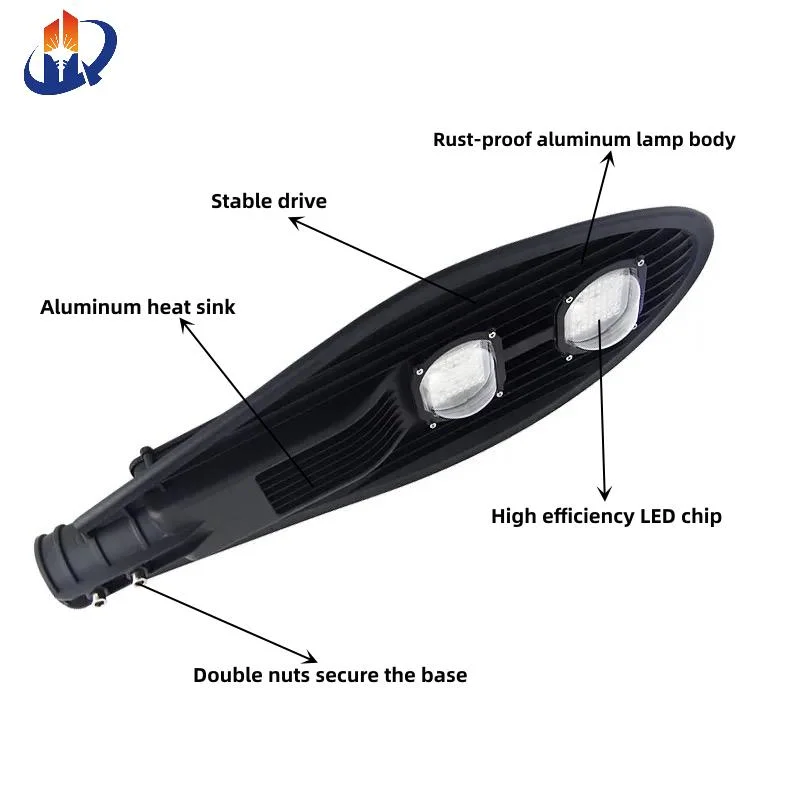 Promotion Outdoor Cobra COB LED Street Light IP66 with Round Tennis Shoebox Twin Lamps 40W 50W 100W 150W 200W 250W 150 W Price